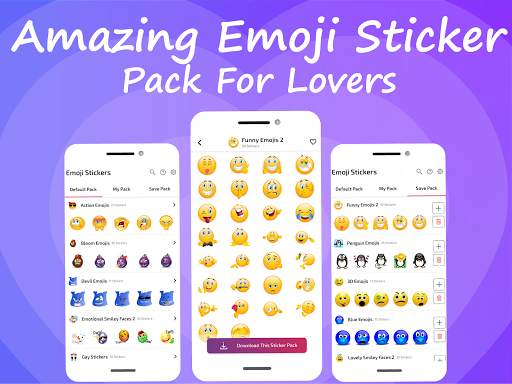 Emoji Stickers for WhatsApp - WAStickerApps screenshot 11