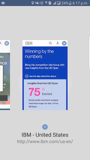 MaaS360 Browser screenshot 2