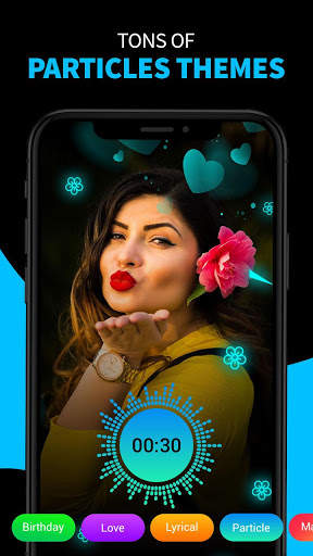 MV bit video master - Particle.ly Video Maker screenshot 8