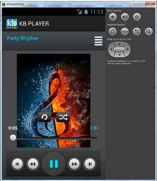 KB Music Player screenshot 1