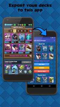 Clash Royale deck manager screenshot 1