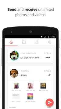 File transfer by Infinit screenshot 1