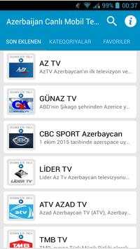 Azerbaycan Canlı Mobil Tv screenshot 3