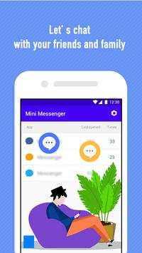 Mini Messenger स्क्रीनशॉट 1