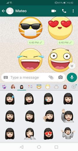 Emojis Stickers Animated For WhatsApp 2021 screenshot 1
