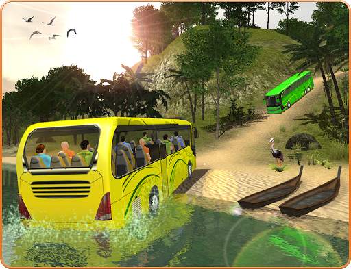 OffRoad Transit Bus Simulator - Hill Coach Driver screenshot 11