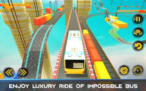 Impossible bus sky tracks simulator screenshot 2