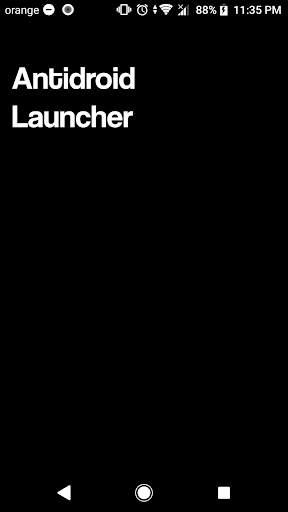 Antidroid Launcher screenshot 1