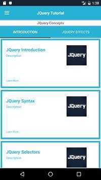 Learn jQuery - jQuery Tutorial скриншот 1