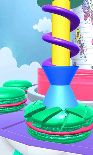 Drive Thru Bakery 3D! Burger & Macaron Factory screenshot 4