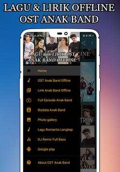 OST Anak Band Offline Lirik screenshot 1