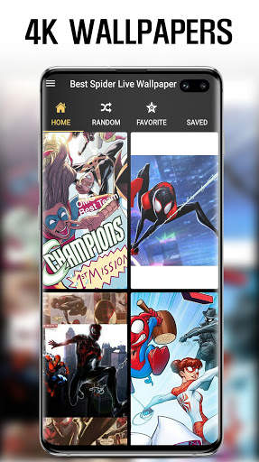 Best Spider Friend Live Wallpaper HD 4K screenshot 2
