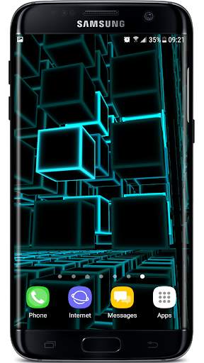 Infinity Parallax Cubes 2 3D Live Wallpaper screenshot 1