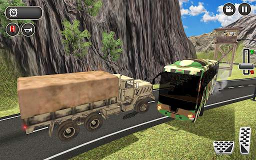 Army bus games 3d Army driving screenshot 5
