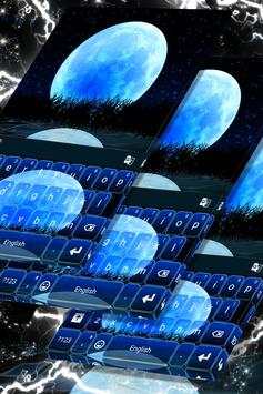 Full Moon Keyboard Theme screenshot 1