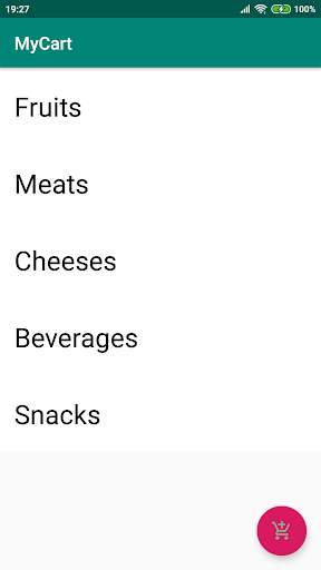 MyCart screenshot 1