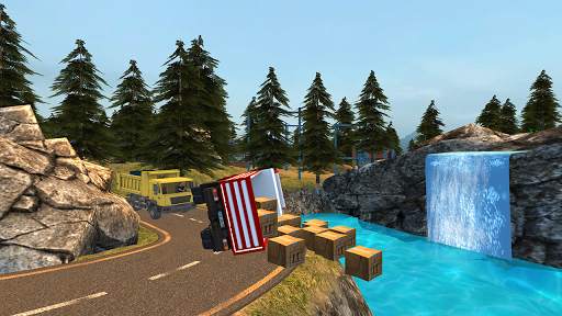 Pak Cargo Truck Driver Transport Games 2021 screenshot 4