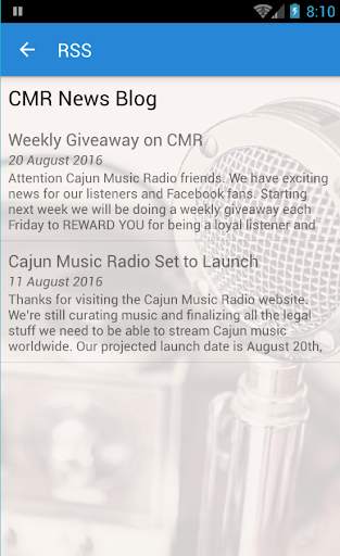 CAJUN Music Radio screenshot 3