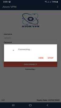 ATOM VPN screenshot 4
