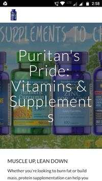 Puritan's Pride: Vitamins & Supplements screenshot 1