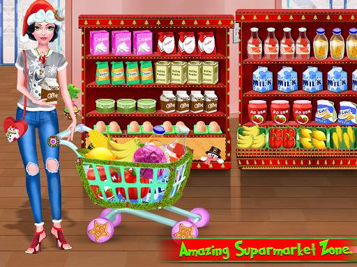 Christmas Sweet Cake Maker - Fun Cooking Game screenshot 1