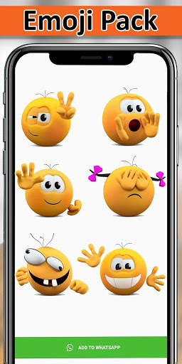 Emoji Stickers for whatsapp - WAStickers screenshot 3
