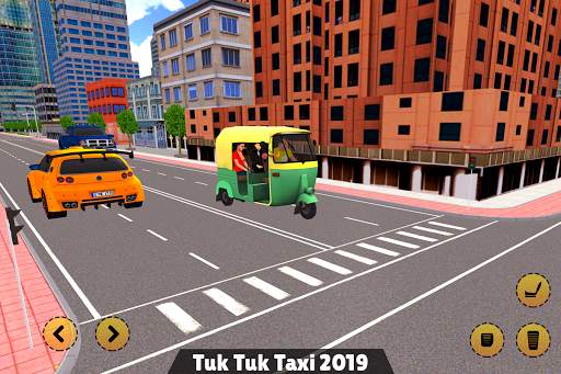 Offroad Tuk Tuk Rickshaw Taxi Sim 2019 screenshot 7