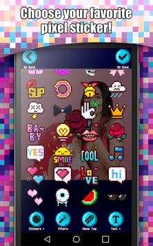 Pixel Art Stickers – Color By Number Photo Editor screenshot 3