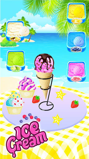 Ice Cream Ice Making Games screenshot 5