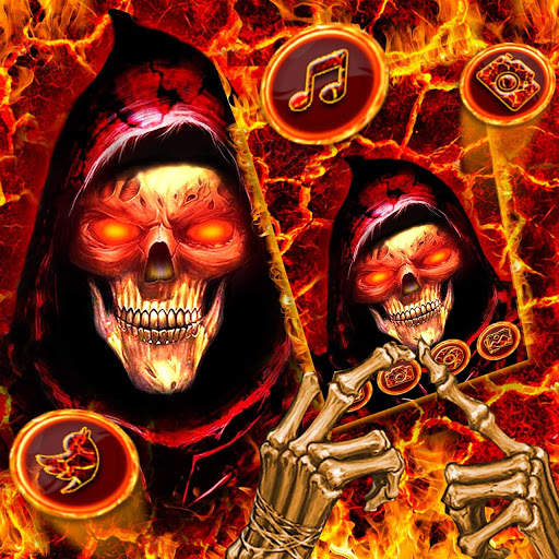 Evil, Hell, Skull Theme & Live Wallpaper screenshot 4