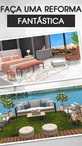 Home Makeover: Jogos de design de interiores screenshot 2