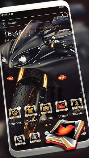 Sport Bike Launcher Theme screenshot 1