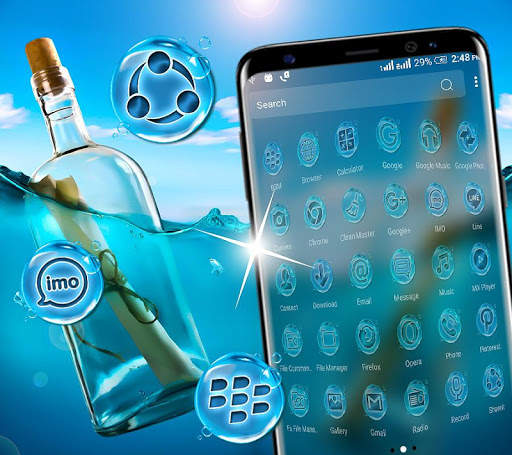 Message in a Bottle Sea Theme screenshot 4