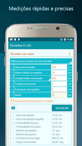 Escadas-X Lite Calculadora screenshot 2