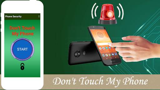 Don’t touch my phone.  touch-alarm screenshot 1