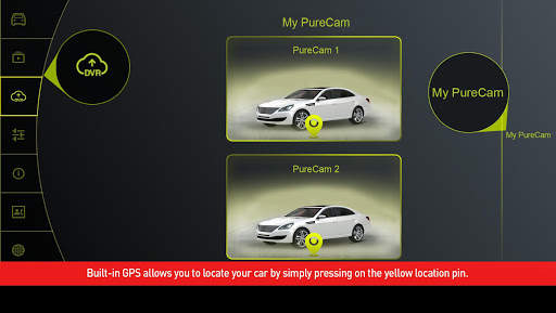 PureCam – Connected Car Security System स्क्रीनशॉट 4