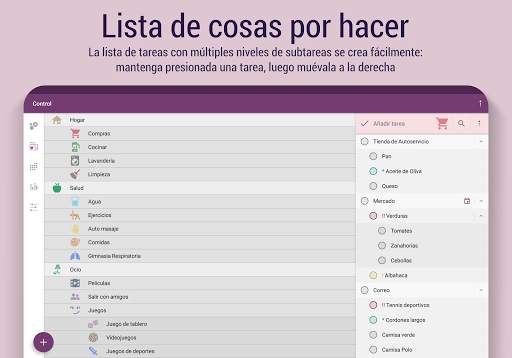 Time Planner: Agenda & Tareas screenshot 19
