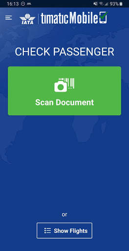 Timatic Mobile screenshot 1