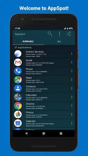 Appspot screenshot 1