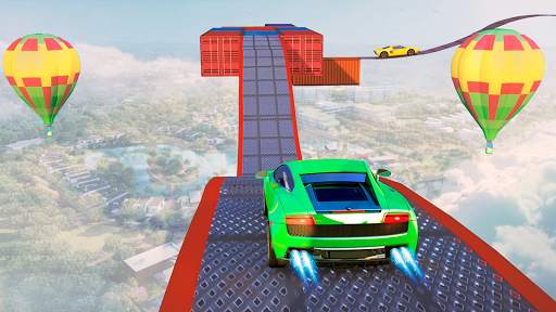 Ramp Car Stunt Racing : Impossible Track Racing screenshot 1