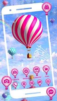 Hot Air Balloon Launcher Theme Live HD Wallpapers screenshot 1