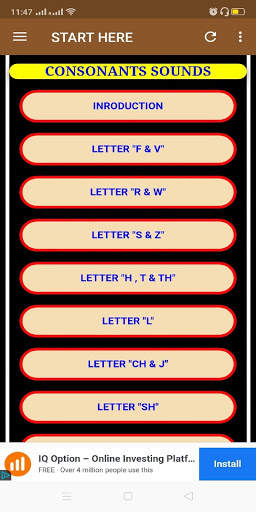 American Consonant Sounds screenshot 2
