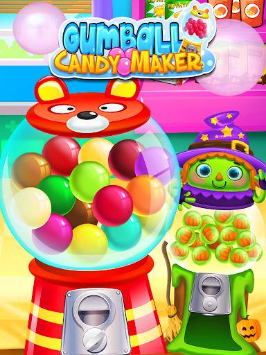 Bubble Gum Maker: Rainbow Gumball Games Free screenshot 4