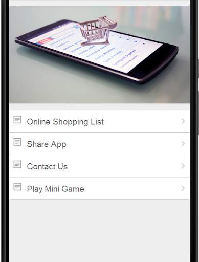 Online Shopping List Apps Free screenshot 1