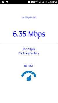 LTE Speed Test 5 تصوير الشاشة