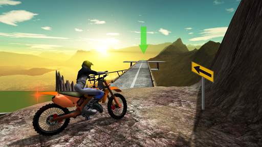 Moto Rider Hill Stunts screenshot 1