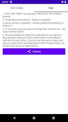 LuckyCat - GFX Tool for PUBG Mobile screenshot 2