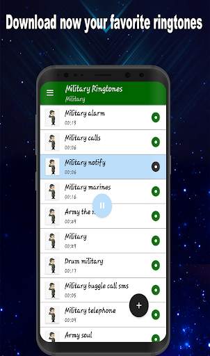 Military ringtones screenshot 2