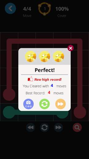 Draw Line King Free Puzzle screenshot 4