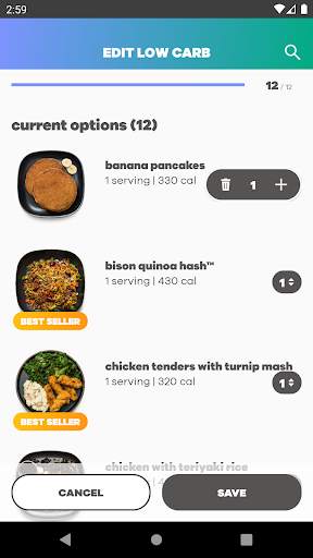 Snap Kitchen: meal delivery screenshot 4